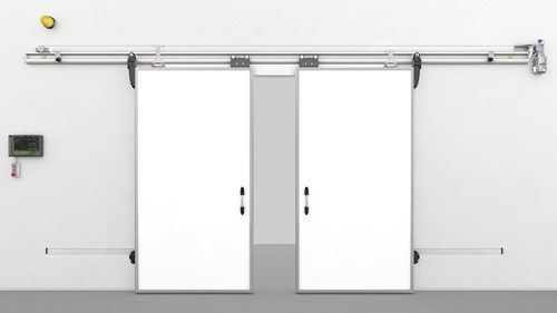 Industrial Sliding Door Double leaves-ital door